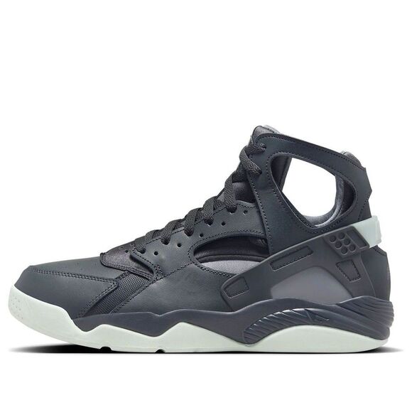 Nike Air Flight Huarache Dark Smoke Barely Green Shoes - Picture 1 of 16